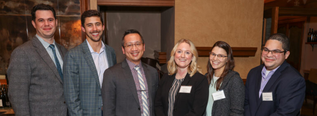 Joshua Siner, MD, Walter Schiffer, MD, Intelly Lee, MD, Erin Dyer, MD, Morgan Schoer, MD, Rigo De Jesus Pizarro, MD, received the 2023 Knowlton Incentive for Excellence Award.